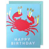 Crab Birthday Card