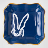 HUNT SLONEM - Bunny Portrait Plates - Assorted Colours