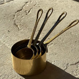 Brass Artisan Measuring Cups - Set of 4