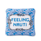 Needlepoint Pillow - Feeling Nauti