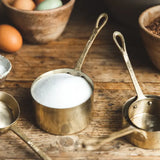 Brass Artisan Measuring Cups - Set of 4