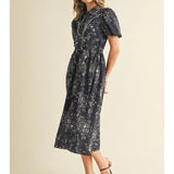 Paisley Midi Dress