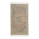 Cotton Printed Rug - Tamarind