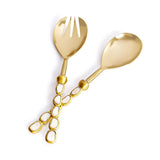 Mother of Pearl Salad Servers