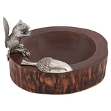 Squirrel Nut Bowl and Scoop