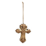 Gilded Cross Ornament