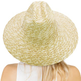 Wheat Straw Lifeguard Hat