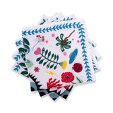 Napkins -  Multi Colour Floral Napkins - Set of 4