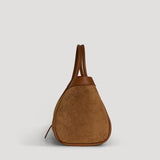 Mayfair Bag - Coffee Brown Suede