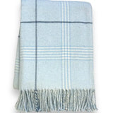 Windowpane Plaid Throw