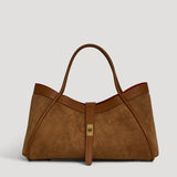 Mayfair Bag - Coffee Brown Suede
