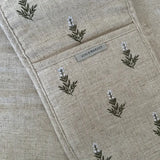 Linen Double Oven Mitt