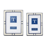Navy + Creme Photo Frames